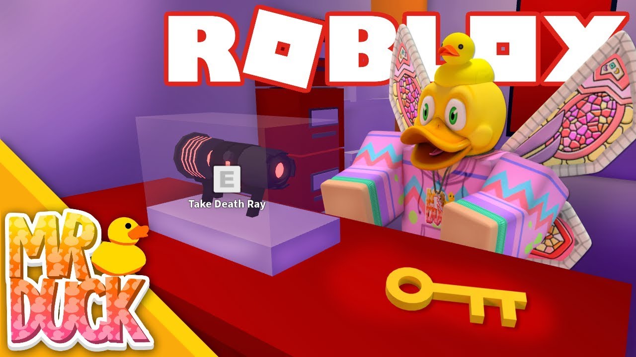 How To Get The Death Ray Roblox Mad City Youtube