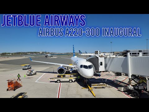 वीडियो: JetBlue ने अपना नया A220 इंटीरियर पेश किया