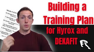 How to create a Hyrox or DEKAFIT Training Plan.