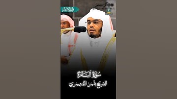 آيات الحج الشيخ ياسر الدوسري سوره البقره صلاة العشاء ٨ ذو الحجه ١٤٤٥ #اكتب_شي_تؤجر_عليه