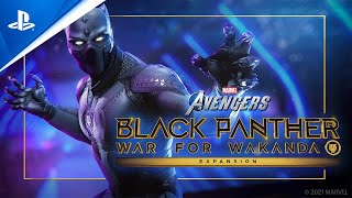 Marvel's Avengers エキスパンション：「ブラックパンサー - ワカンダの戦い」 シネマティックトレーラー