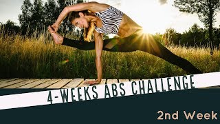 4-WEEKS ABS CHALLENGE | YOGA SIX PACK WORKOUT | 2ND WEEK screenshot 4