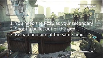 Unique Shot #29 "Second-Hand" Trickshot Tutorial (Ghosts)