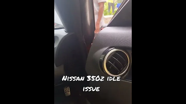 Nissan 350z idle issue. looks like new throttle body needed