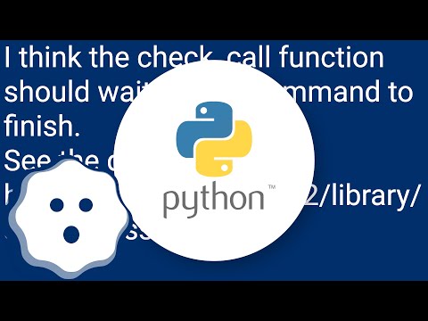 Python's Subprocess.Popen With