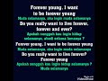 Forever Young (Rock Cover) Lirik Dan Terjemahan - Lyrics