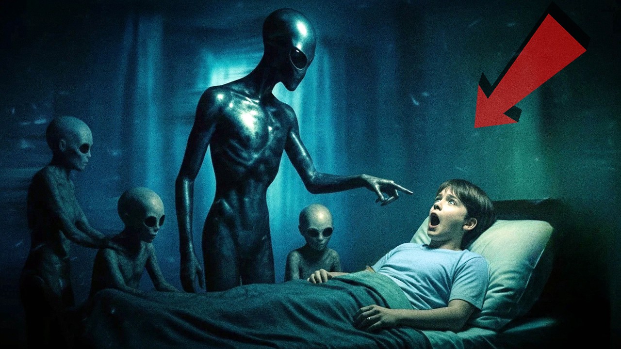Tenía 7 Años cuando 4 Seres GRISES lo Sacaron de la Cama (y el Gigante OSCURO que los Dirigía)
