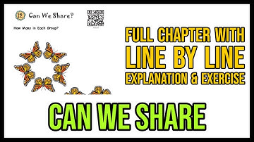 Can We Share // Class 3 // Chapter 12 // Maths With Question Answer // NCERT // CBSE