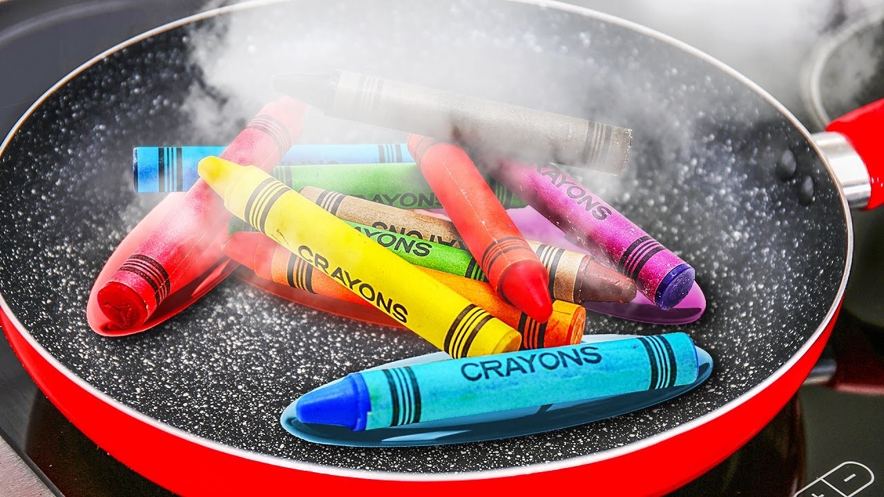 AMAZING RECIPES WITH CRAYONS TO DECORATE YOUR HOME YouTube