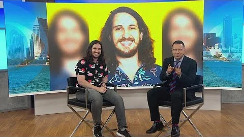 Sidney Raz, social media influencer stops by CBS 8 to see what it's like to work in TV news