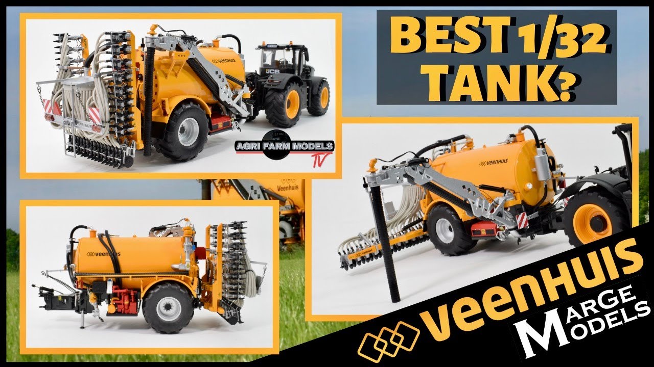 VEENHUIS PREMIUM 14,000ltr SLURRY TANK W/ Euroject 3500-840 by MarGe Models