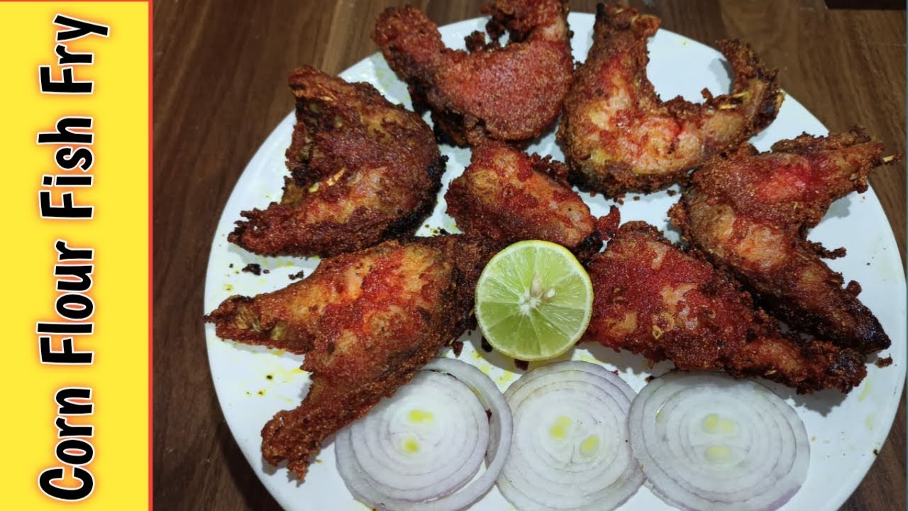 Corn Flour Fish Fry Masala Crispy Fish Fry Easy Fish Fry Recipe