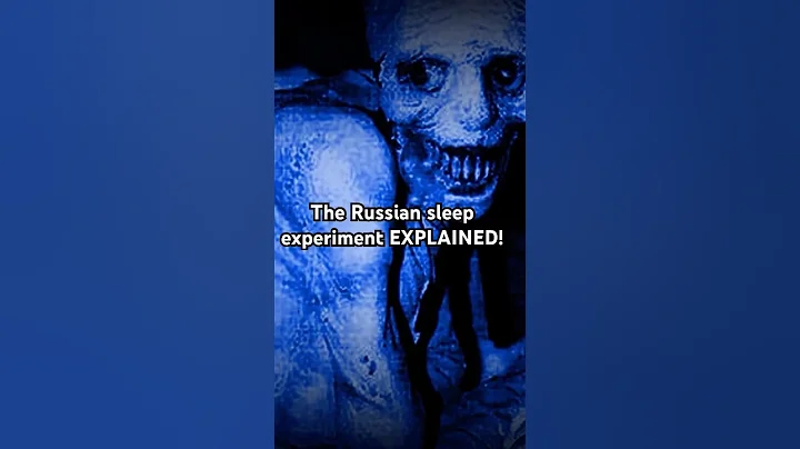 The Russian Sleep Experiment Explained  #darkhistory #creepy #horror