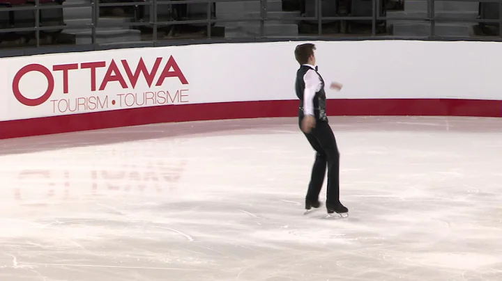 Loucas ETHIER - Novice Men Free Program - CTNSC17