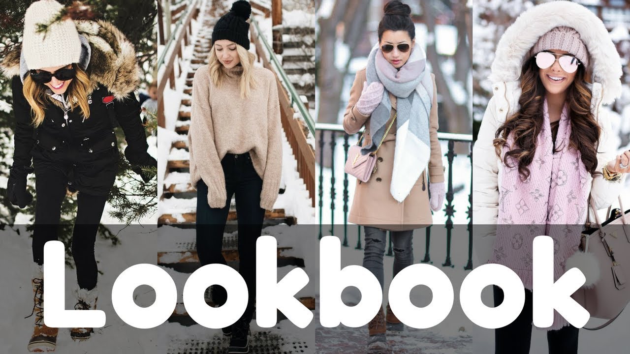 Outfits For The Snow Snow Day Outfit Ideas Cold Weather Winter Lookbook Youtube