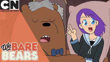We Bare Bears | Grizz the Action Hero | Cartoon Network