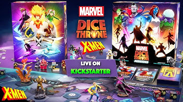 [OFFICIAL TRAILER] Marvel Dice Throne X-Men - Kickstarter 2023