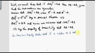 1 7 Diagonal, Triangular, and Symmetric Matrices Part 2