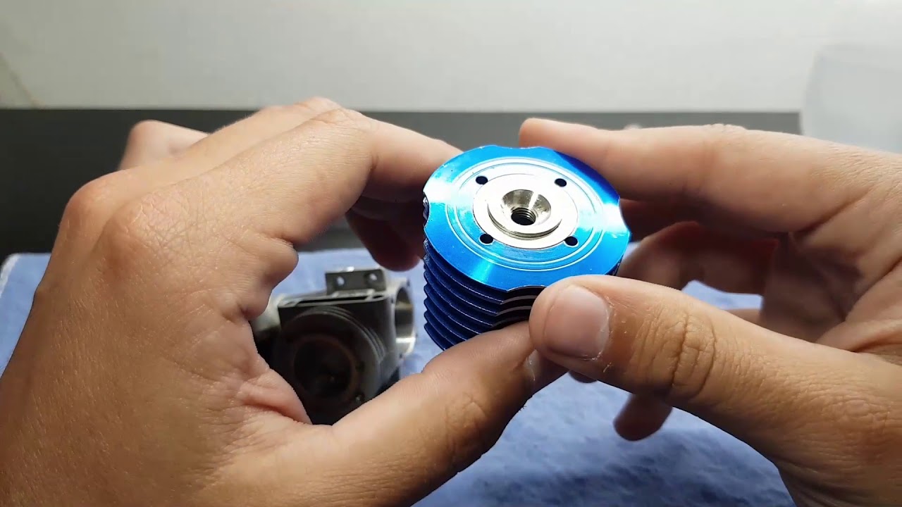 COMO DESMONTAR MOTOR NITRO RC - VERTEX .18 | Hobby nitro