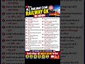 Railway GK Questions in Hindi 2026 🚆 | RRB NTPC Group D ALP JE Exam Important GK #shorts #rrbs