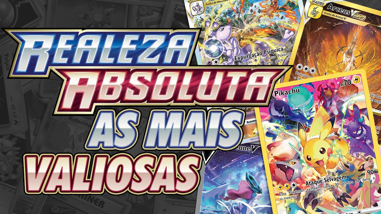 Pokémon TCG: As 10 cartas mais caras de Astros Cintilantes