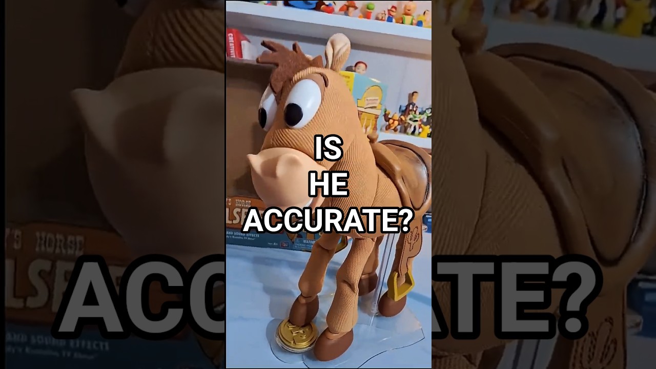 THE BEST BULLSEYE YOU CAN BUY! #toystory #toystory5 #pixar #toyreview #thinkwaytoys #shorts