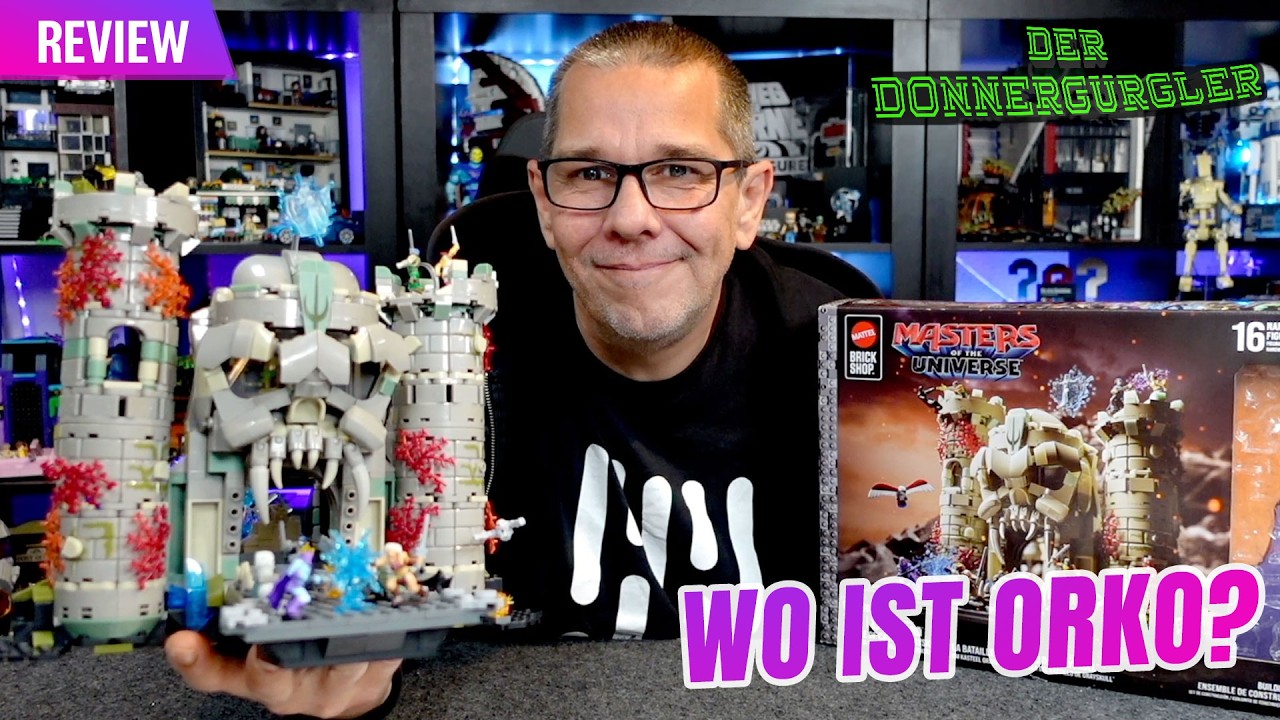 Mattel Brick Shop Castle Grayskull Review | Das neue Schloss von He-Man