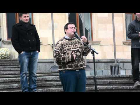 ლევან ლორთქიფანიძე | ტყიბული, მეშახტეების სოლიდარობის აქცია