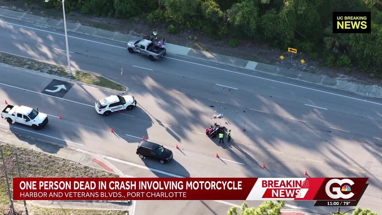 1 dead after crash involving pickup truck and motorcycle in Port ...