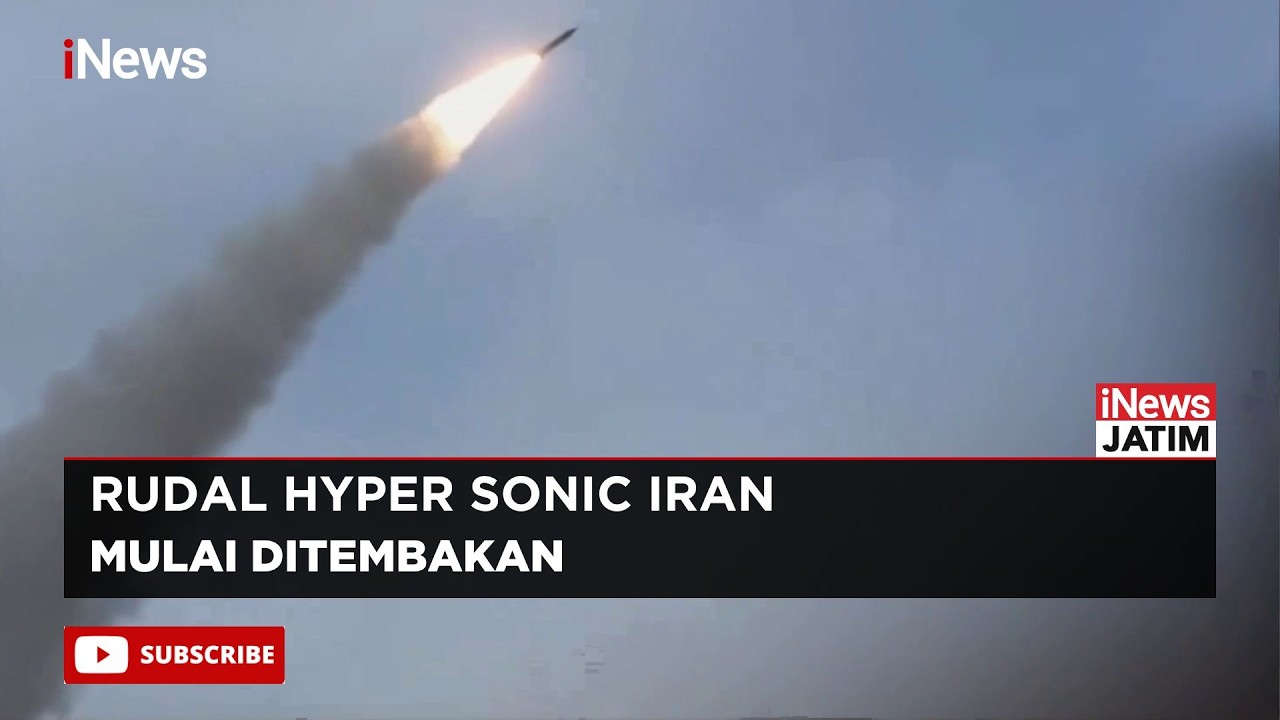 Iran Balas Serang Isarel dengan Rudal Hyper Sonic