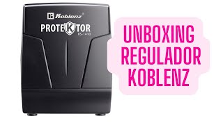 UNBOXING REGULADOR DE VOLTAJE KOBLENZ #OPINIÓNPERSONAL