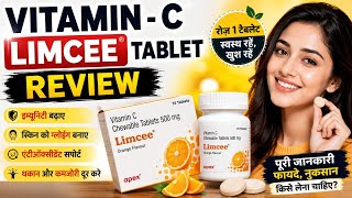 Limcee Tablet Review || Vitamin-C , Hair Growth, Glowing Skin & Immunity Booster || Royal #new