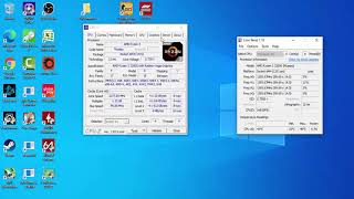 CPU-Z Ryzen 3 3200G Benchmark - YouTube