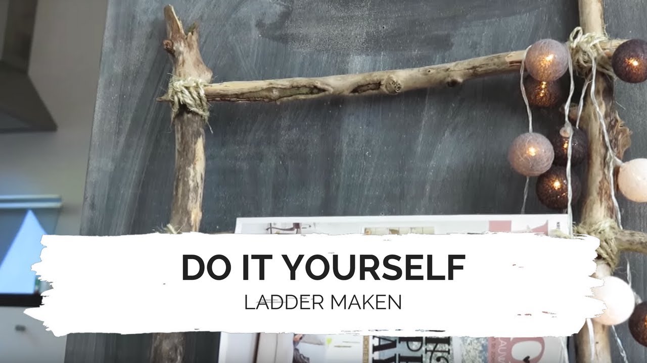 Spiksplinternieuw Ladder maken DIY | Furnlovers - YouTube CP-63