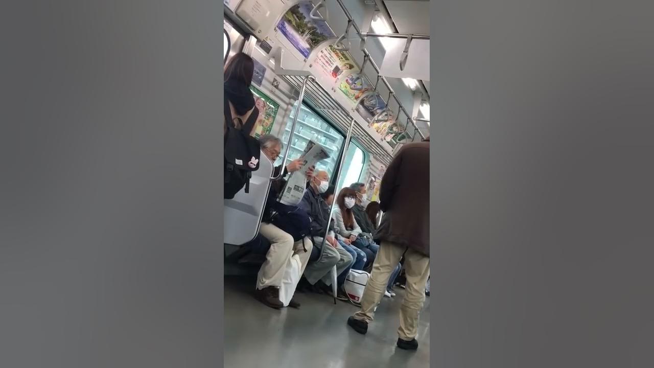 【DQN】電車内でガチギレする迷惑ジジイ（概要欄必読）