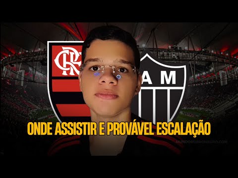 Flamengo x Atlético-MG | Onde assistir e provável escalação do Flamengo