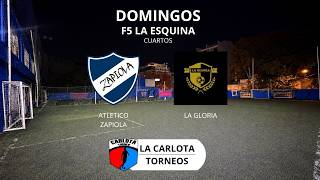 Atlético Zapiola 11 vs 1 La Gloria - Cuartos Copa Plata Cat. "C" - F5 La Esquina Domingos