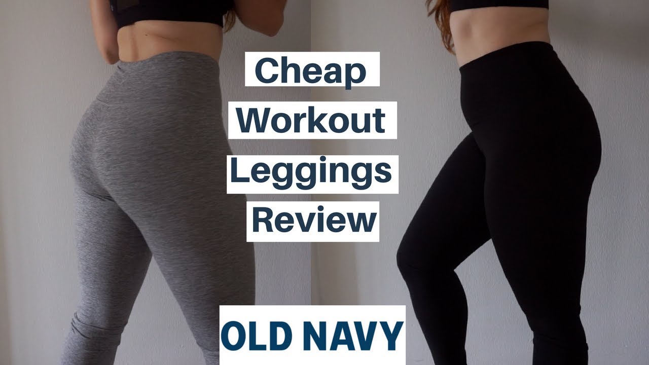 Inexpensive Workout Leggings  Old Navy Leggings Reveiw 