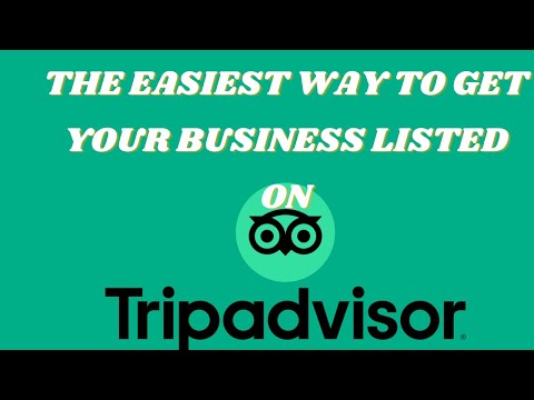 How to get your business listed on Tripadvisor, How to add your business to TripAdvisor