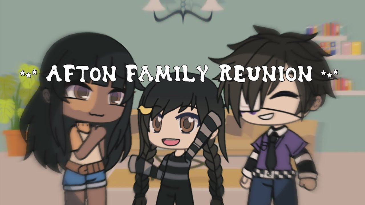 Gacha life afton. Afton Family гача лайф. Семейка АФТОНОВ гача. Афтон семья гача.