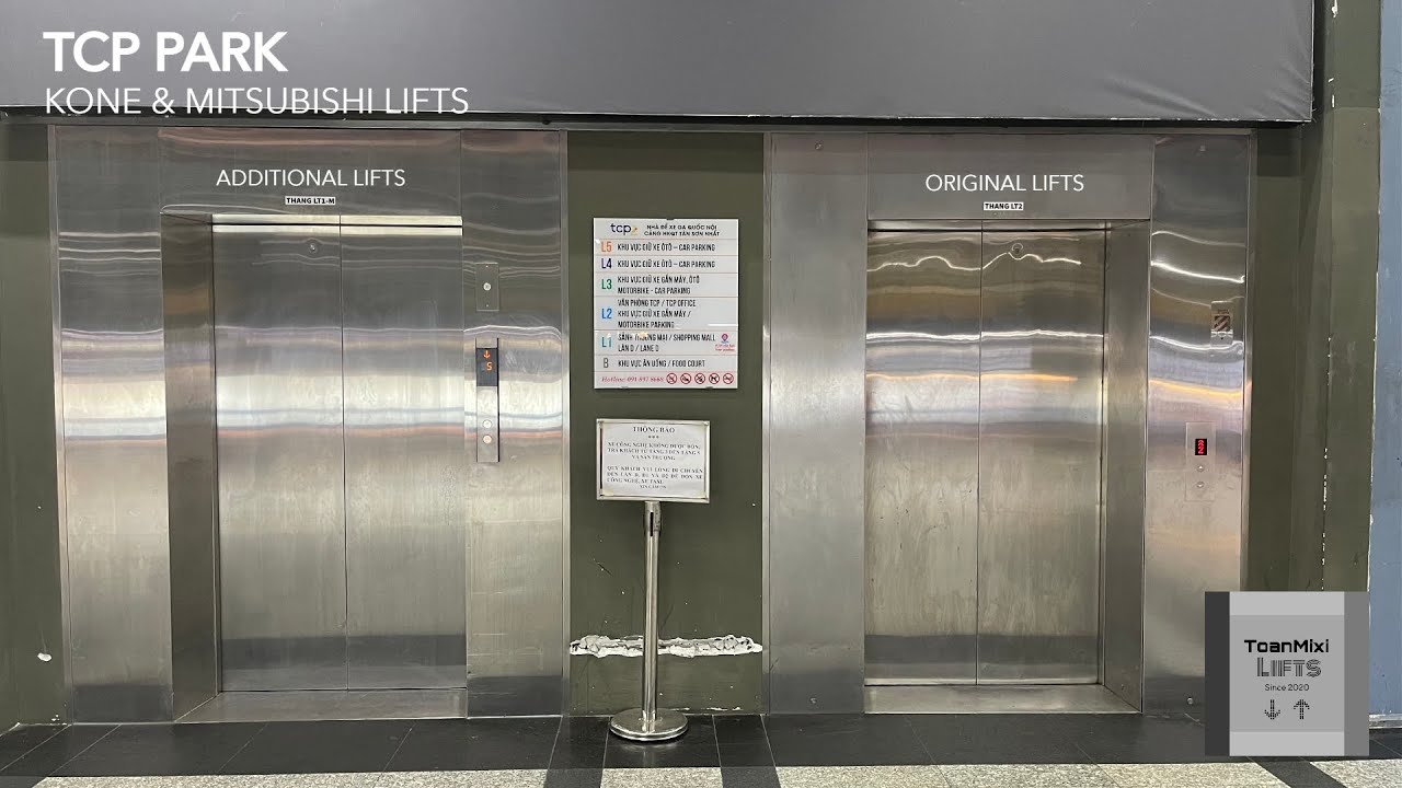 TCP Park (Airport Parking) - KONE and Mitsubishi Lifts | ToanMixi Lifts