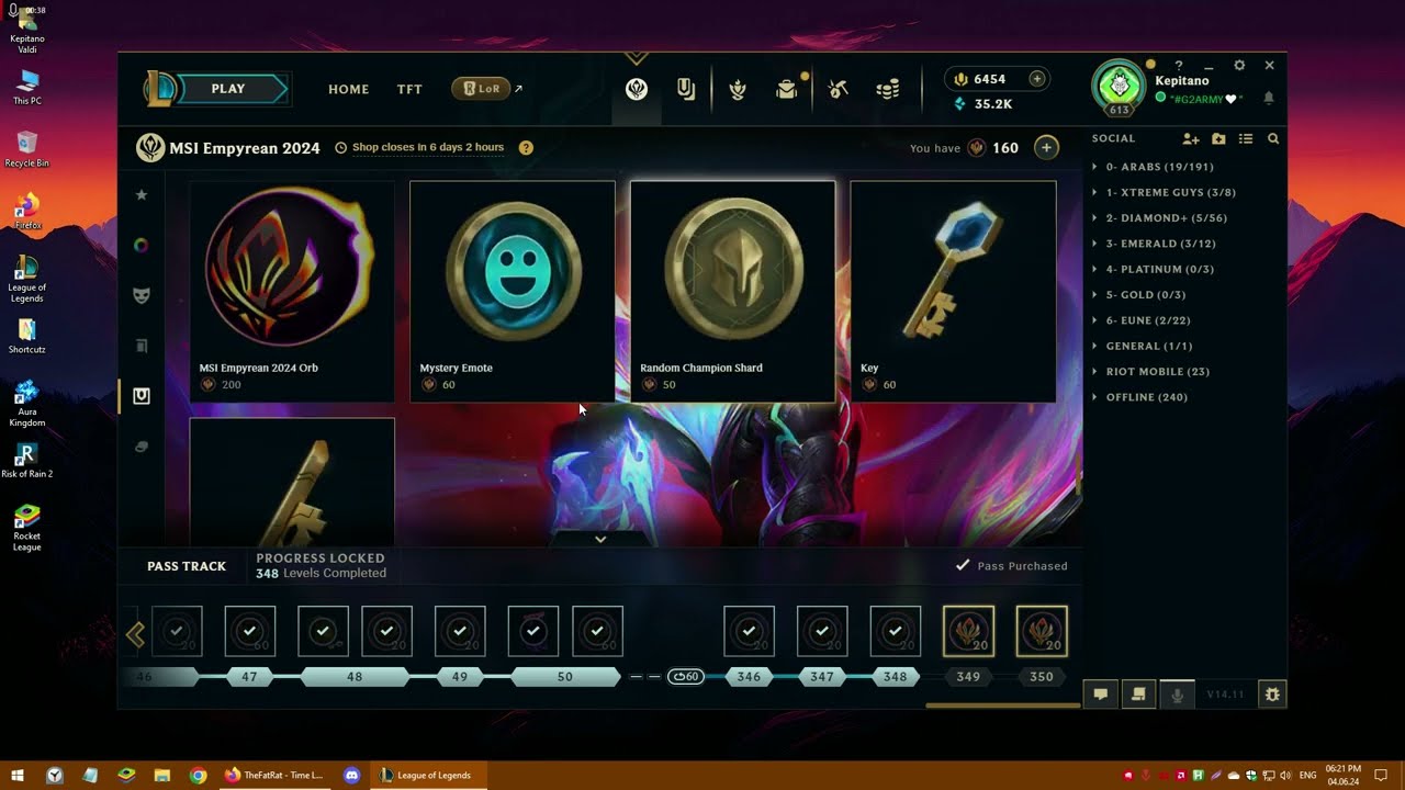 League of Legends • EMPYREAN 2024 (تفجير بكجات) 🔮⚡