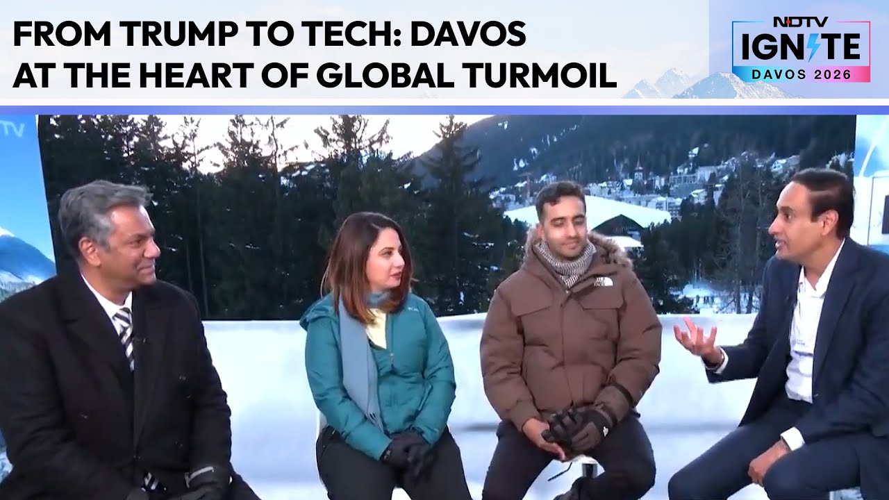 NDTV Ignite 2026 | From Trump To Tech: Davos At the Heart Of Global Turmoil