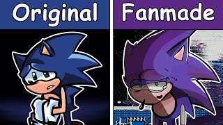 Lost To Darkness Original Vs Fanmade Mid Quality Lost To Darkness Chart - Fnf