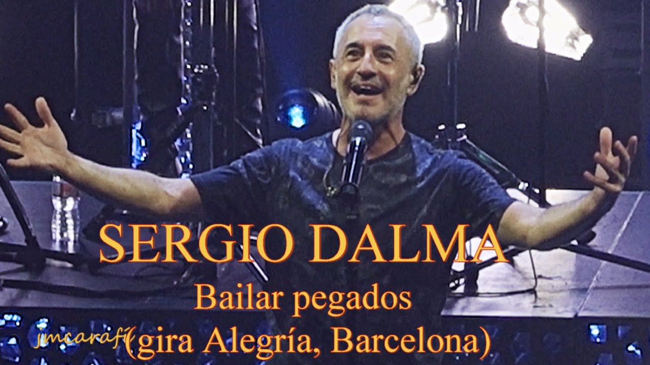 Sergio Dalma Bailar Pegados (gira Alegria) Liceo de Barcelona 20-2-2022