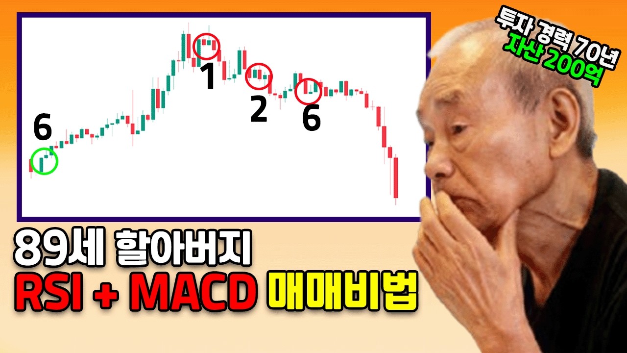 단타로 200억! 89세 일본 현역 트레이더 할아버지의 RSI+MACD 매매법