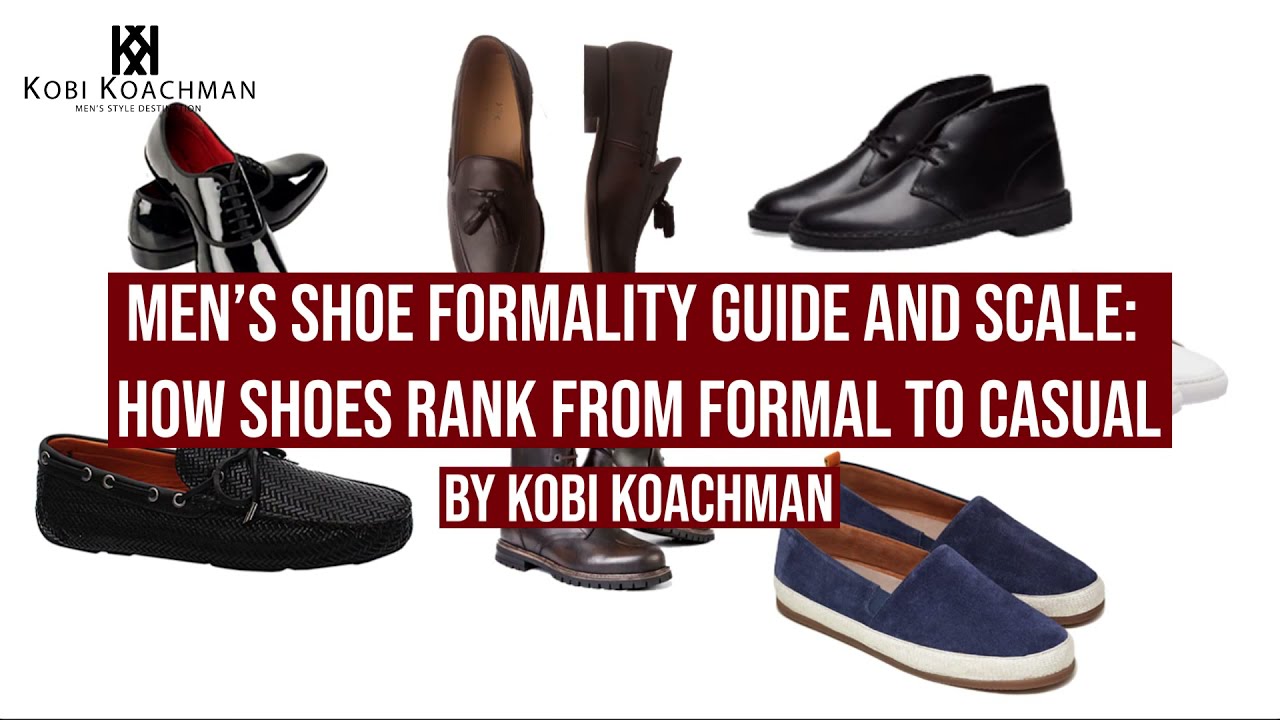 The Formality Scale: How Clothes Rank From Formal To Informal