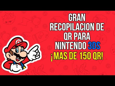 Gran Recopilación De Qr Para Nintendo 3DS ¡Más De 150 Qr!