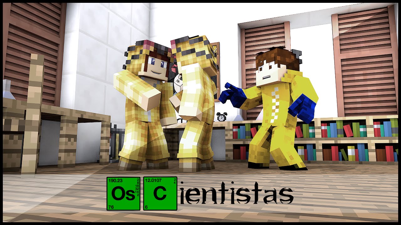Minecraft: Os Cientistas #03 - O Clone Quase Perfeito!! server de minecraft laboratorio
