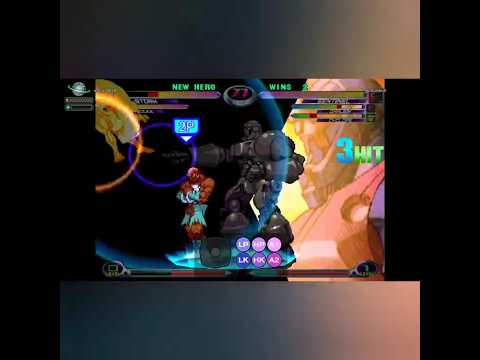 MvC2 Sentinel/Dhalsim 80% guard break, Yoga blast extend RP x HSF tag link extended FSD combo 012326